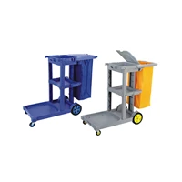  Trolley Janitor  / JANITORIAL CART WITH COVER