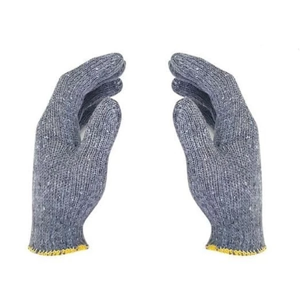 Cleantex Scarf and Gloves Plain Ash Yellow Wrist