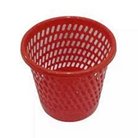 plastic waste basket mix colour